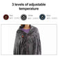 Electric Heated Flannel Blanket - 150x80cm USB-Powered Wearable Heating Shawl