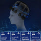 Black Deluxe B model [5 modes + vibration + timing + red light + voice + music + APP Bluetooth]  Multifunctional Electric Head Massager with 14 Nodes- Scalp Stress Relief