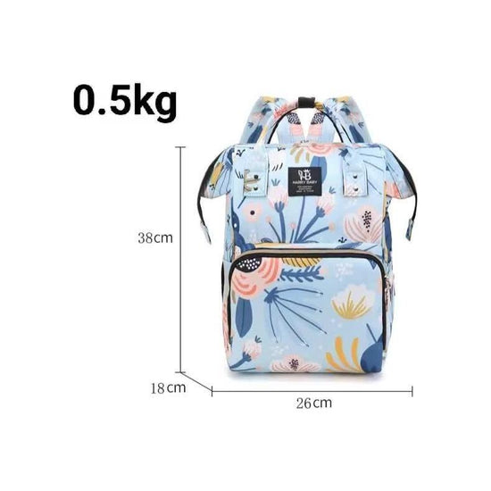 Large Capacity Multi-Functional Baby Diaper Backpack - Stylish and Travel-Friendly Mummy Bag Pink