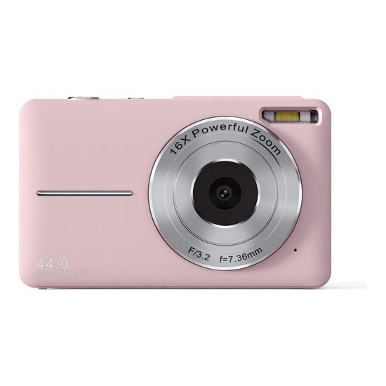 Pink DC403 Digital Camera Bundle - Fixed Focus, 2.4-Inch Screen, 32GB Memory Card Included