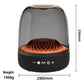 LP90 Black 360° Bluetooth Home Theater Speaker With One Microphone - LED Light Effect, 120W Surround Sound