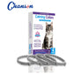 Gray Calming Collars for Cats - Natural Anxiety Relief, Adjustable, 4 Pack