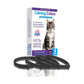 Black Calming Collars for Cats - Natural Anxiety Relief, Adjustable, 4 Pack