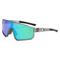 UV400 Sports Sunglasses with Polarized TAC Lens - Gray/Green