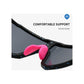 UV400 Sports Sunglasses with Polarized TAC Lens - Gray/Green