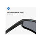 UV400 Sports Sunglasses with Polarized TAC Lens - Gray/Green