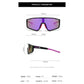 UV400 Sports Sunglasses with Polarized TAC Lens - Gray/Green