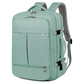 Large Capacity Travel Backpack with USB Charging Port - Green