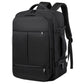 Large Capacity Travel Backpack with USB Charging Port - Black