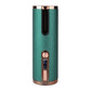 Cordless Automatic Hair Curler with Adjustable Temperature - Green