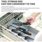Kitchen Tableware Rack - Non-Punching Installation, Gray