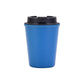 Blue 350ml Wheat Straw Double-Layer Coffee Cup - Eco-Friendly and Lightweight