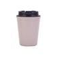 Gray 350ml Wheat Straw Double-Layer Coffee Cup - Eco-Friendly and Lightweight