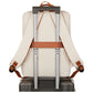 Off White Waterproof Business Backpack - 31L Capacity, Stylish and Versatile