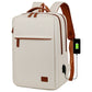 Off White Waterproof Business Backpack - 31L Capacity, Stylish and Versatile