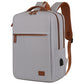 Gray Waterproof Business Backpack - 31L Capacity, Stylish and Versatile