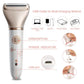 Elegant Rechargeable Electric Lady Shaver with Replaceable Head - Portable Grooming Solution