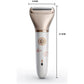 Elegant Rechargeable Electric Lady Shaver with Replaceable Head - Portable Grooming Solution