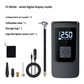 Portable Digital Tire Inflator Pump with LCD Display, Type-C Charging, and 150 PSI Max Pressure