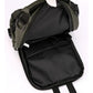 Gray Compact Multi-Function Nylon Chest Bag - Stylish and Practical