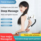 Green Portable Elbow Massage Gun - 1200 mAh Muscle Relaxation Tool