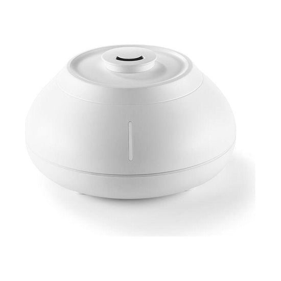 Flame Mountain Aroma Diffuser - 7-Color LED Light, 130ml Capacity, Ultrasonic Mist Maker for Home or Office, White