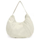 White Waterproof Nylon Lightweight ote Shoulder Bag - Stylish and Spacious for Daily Commute and Outdoor Activities