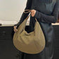 White Waterproof Nylon Lightweight ote Shoulder Bag - Stylish and Spacious for Daily Commute and Outdoor Activities