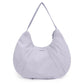 Purple Waterproof Nylon Lightweight Shoulder Bag - Stylish and Spacious for Daily Commute and Outdoor Activities