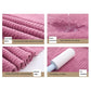 (2 PCS Light Pink) Coral Fleece Towel and Bath Towel Set - Ultra Soft, Absorbent, and Lint-Free for Home and Spa