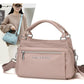 Caramel Color Waterproof Nylon Crossbody Bag - Lightweight and Adjustable Strap Shoulder Bag for Women