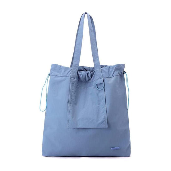 Blue Large Capacity Bag - Lightweight Single Shoulder Bag for Commute, Casual Outings, and Shopping