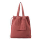 Raspberry Red Large Capacity Bag - Lightweight Single Shoulder Bag for Commute, Casual Outings, and Shopping