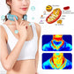 Gradient Blue 12-Level Intelligent Neck Massager with Heating Function - Pain Relief and Relaxation