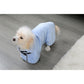 2PCS/S Size Blue Soft and Absorbent Dog Bathrobe Towel - Cozy Pet Drying Wrap for Small to Medium Dogs