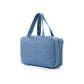 Blue Multipurpose Portable Travel Toiletry Bag - Waterproof Cosmetic Organizer with Zipper