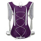 Purple Outdoor Sports Hydration Backpack for Running, Hiking, and Cycling - Lightweight and Waterproof
