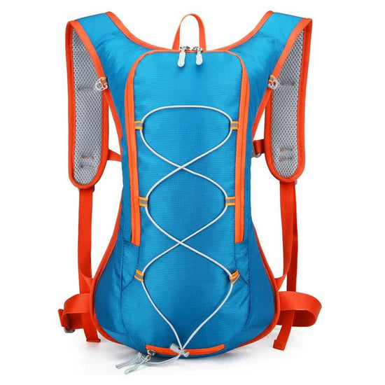 Blue Outdoor Sports Hydration Backpack for Running, Hiking, and Cycling - Lightweight and Waterproof