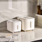 Large Capacity Rice Storage Container with Handle - Airtight, Press-to-Open Design for Convenient Rice Storage 26*29*24cm