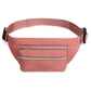Pink Casual Chest Bag - Water-Resistant Compact Waist Pack for Women with Adjustable Strap