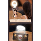 Foldable Clip-On Selfie Ring Light with Stand - Adjustable Brightness for Smartphones