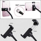 Flexible LED Ring Light with Phone Holder - Adjustable Brightness & Clip Base