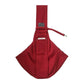 Red Adjustable Pet Sling Carrier Bag - Comfortable and Hands-Free Design