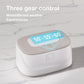 White USB-Powered Baby Wet Wipes Warmer - Portable and Adjustable Heating