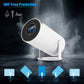 Portable 180 Degrees Adjustable Mini Projector - Full HD Home Theater