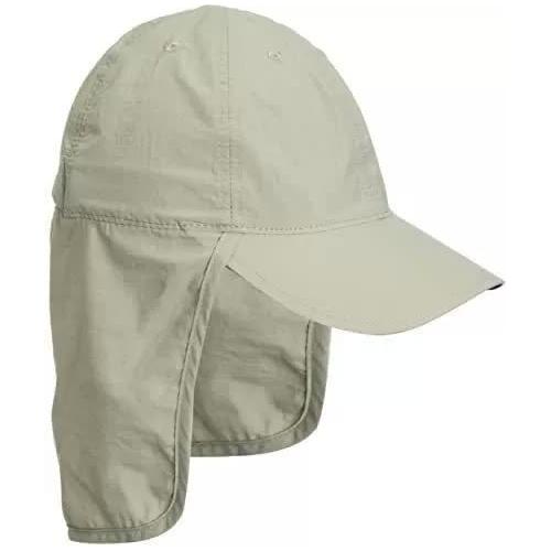 Khaki UV Protection Outdoor Sun Hat with Neck Flap – Lightweight and Breathable