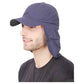 Green UV Protection Outdoor Sun Hat with Neck Flap - Lightweight and Breathable