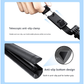 White No Light 3-in-1 Bluetooth Selfie Stick with Tripod and Remote Control - Adjustable for Smartphones