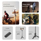 Black Portable Selfie Stick Tripod with Bluetooth Remote - Compact and Adjustable