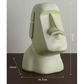 Light Green Creative Moai Tissue Holder - Fun and Unique Decorative Dispenser